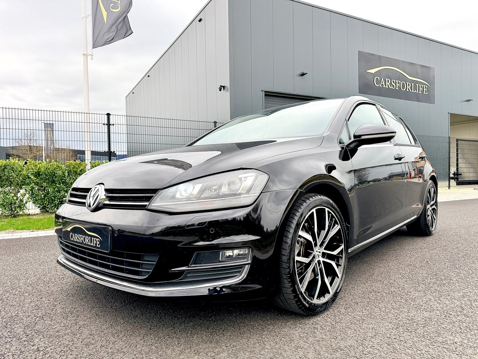 Volkswagen Golf 1.4 TSI ACT Highline Automaat Leder|Cruise., Euro 5, Gebruikt, Zwart, 4 cilinders