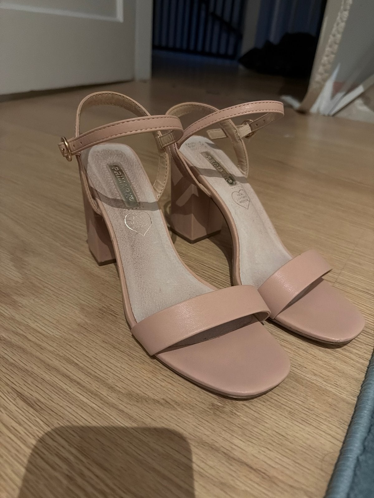 Hoge hakken maat 38, Kleding | Dames, Verzenden, Gedragen, Roze, Schoenen met hoge hakken