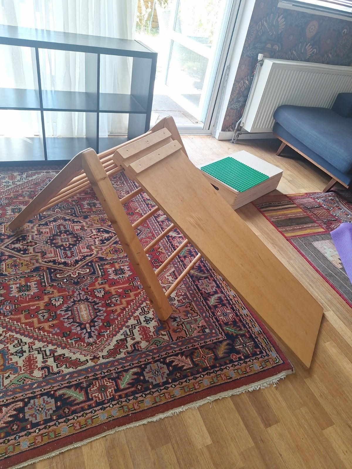 Pikler driehoek. Houten klimrek met glijbaan., Ophalen, Gebruikt, Overige typen