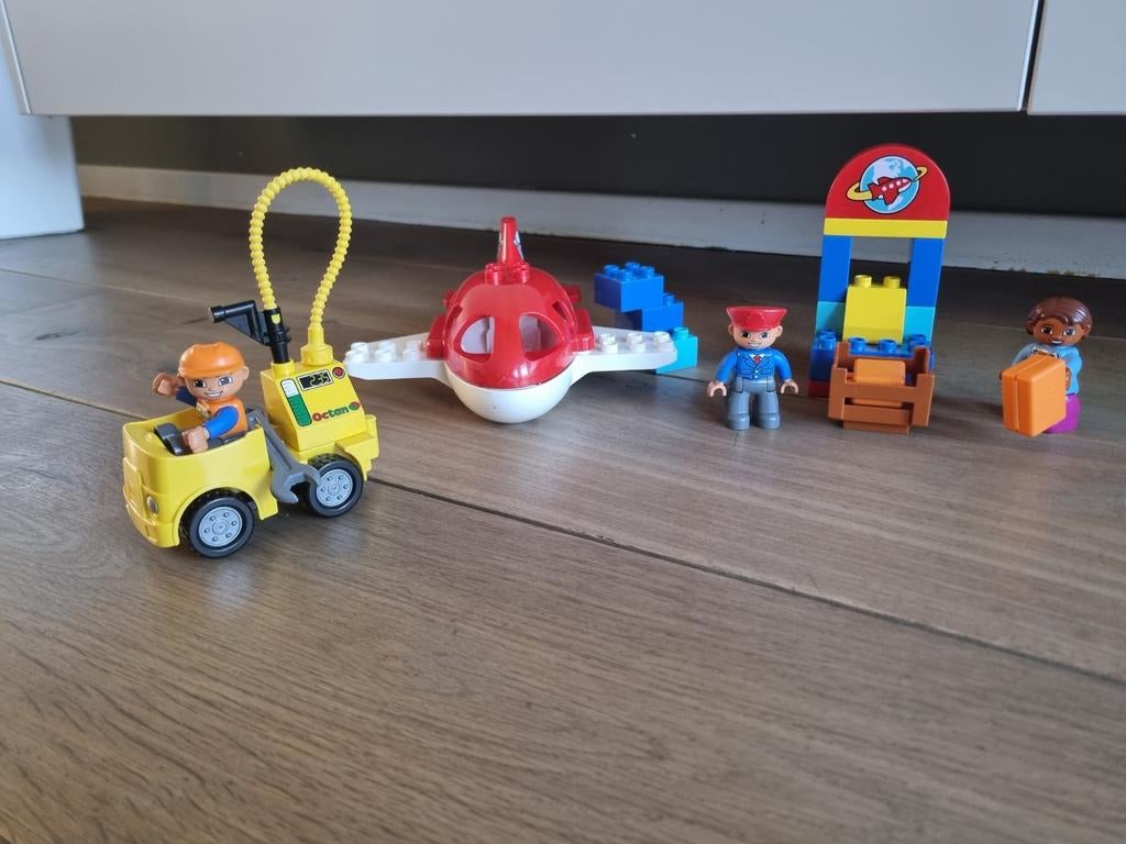 LEGO Duplo 10590 Vliegtuig compleet, Inclusief minifiguren, Gebruikt, Ophalen of Verzenden, Duplo