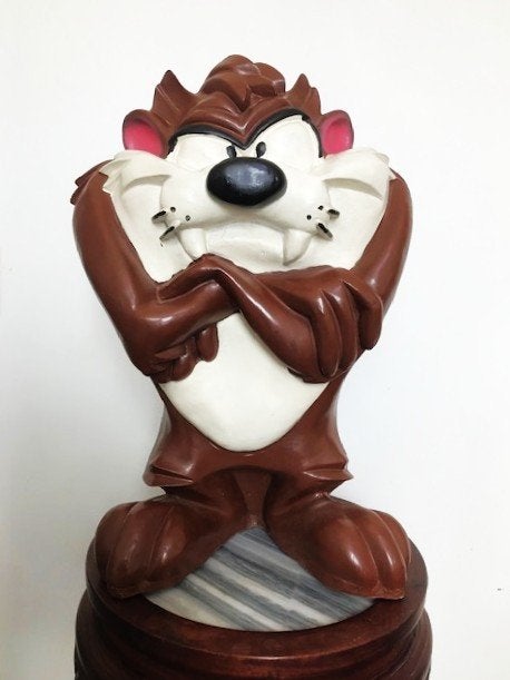 Taz Looney Tunes Tasmanian Devil 46 H jaren 90😎✨💑🎁🤗👌, Verzamelen, Stripfiguren, Ophalen of Verzenden, Looney Tunes, Zo goed als nieuw