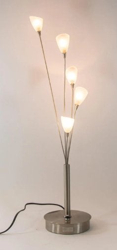 Jan des Bouvries tafellamp en staande/vloerlamp, dimbaar, Huis en Inrichting, Ophalen, Zo goed als nieuw, 30 tot 60 watt, Led-lamp