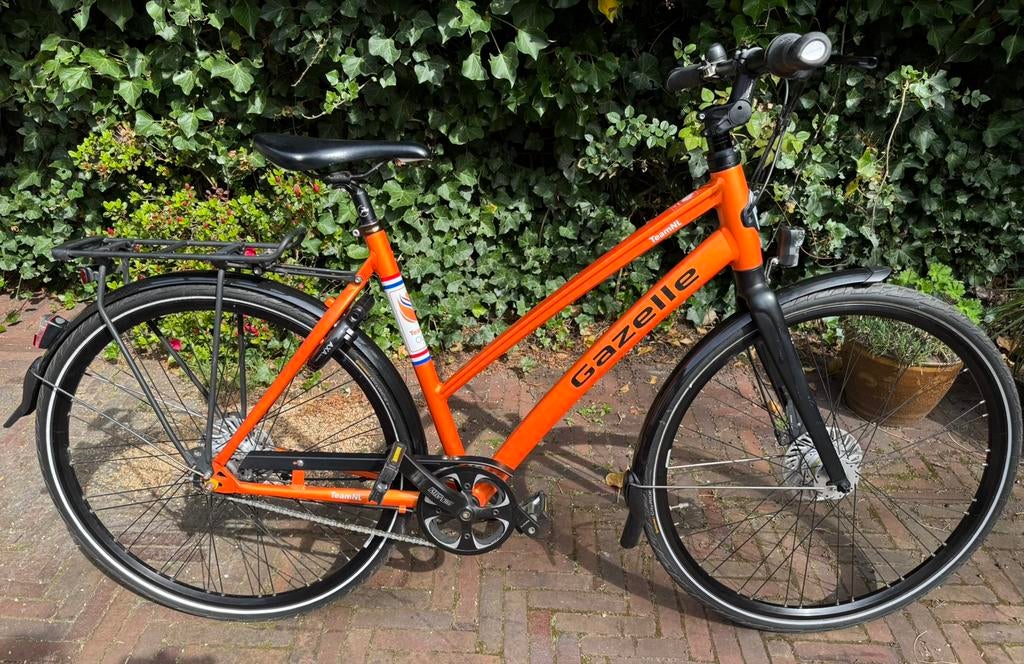 Gazelle Cityzen C7 H53 Team NL collectors item, Fietsen en Brommers, Ophalen, 53 tot 56 cm, Zo goed als nieuw, Gazelle