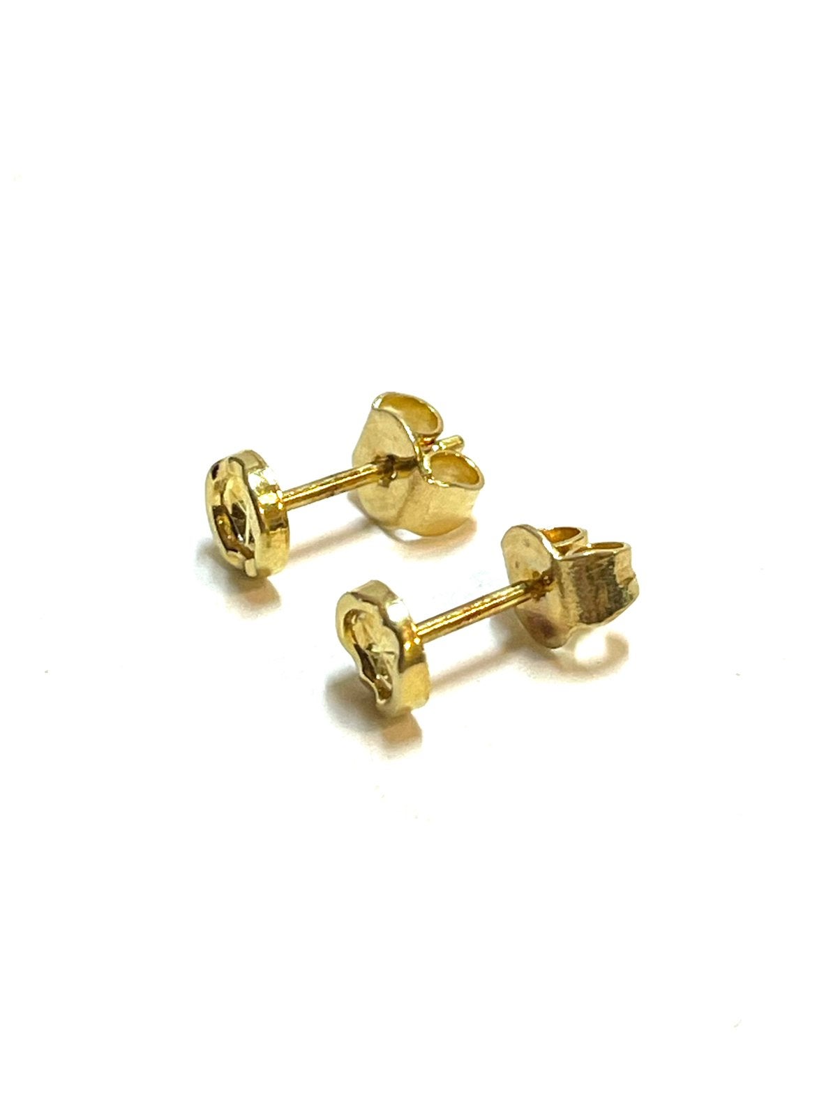 14k gouden oorbellen, Sieraden, Tassen en Uiterlijk, Oorbellen, -, -, Ophalen of Verzenden, Zo goed als nieuw