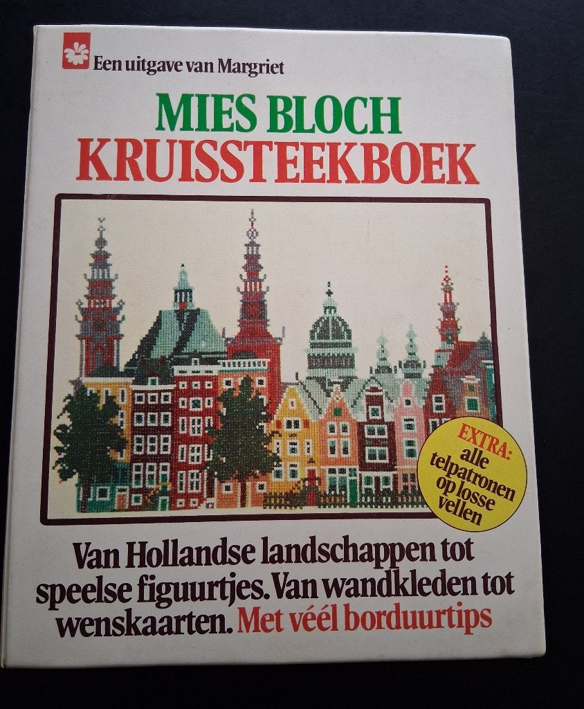 Mies Bloch kruissteekboek borduurpatronen, Ophalen of Verzenden, Gebruikt, Handborduren, Patroon