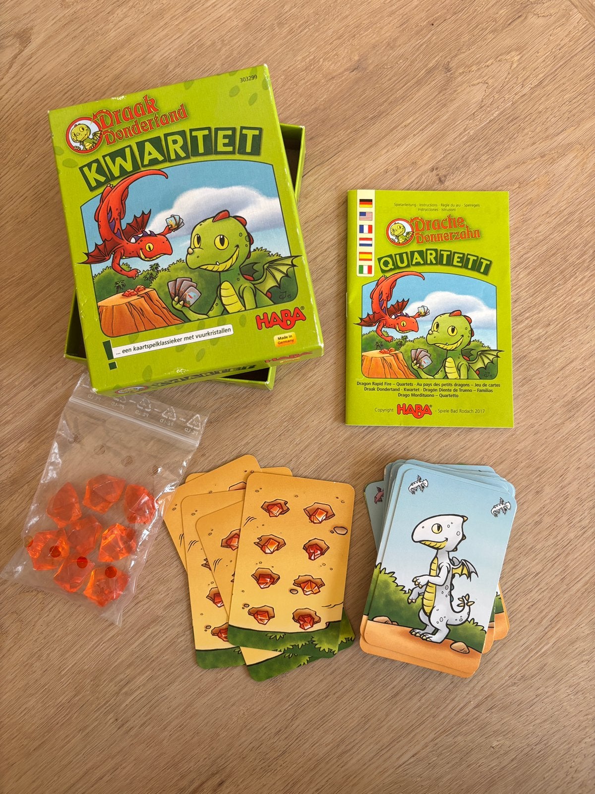 Haba kwartet draak, Ophalen of Verzenden, Zo goed als nieuw