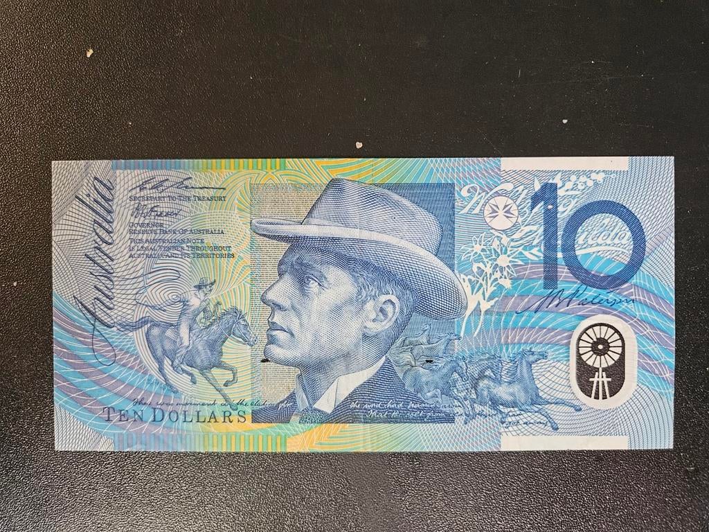 Australië pick 52a 1993 twee kleine gaatjes, Postzegels en Munten, Bankbiljetten | Oceanië, Ophalen of Verzenden, Los biljet