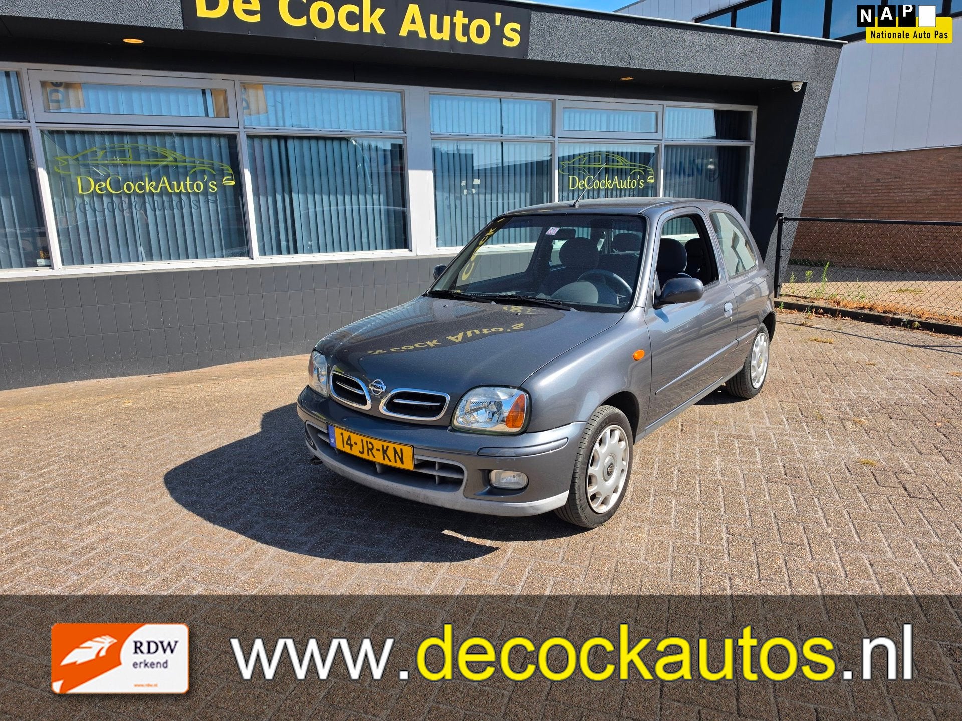 Nissan Micra 1.4 Clair CVT/ AUTOMAAT/ AIRCO, Auto's, Nissan, Gebruikt, 4 cilinders, 840 kg, 82 pk