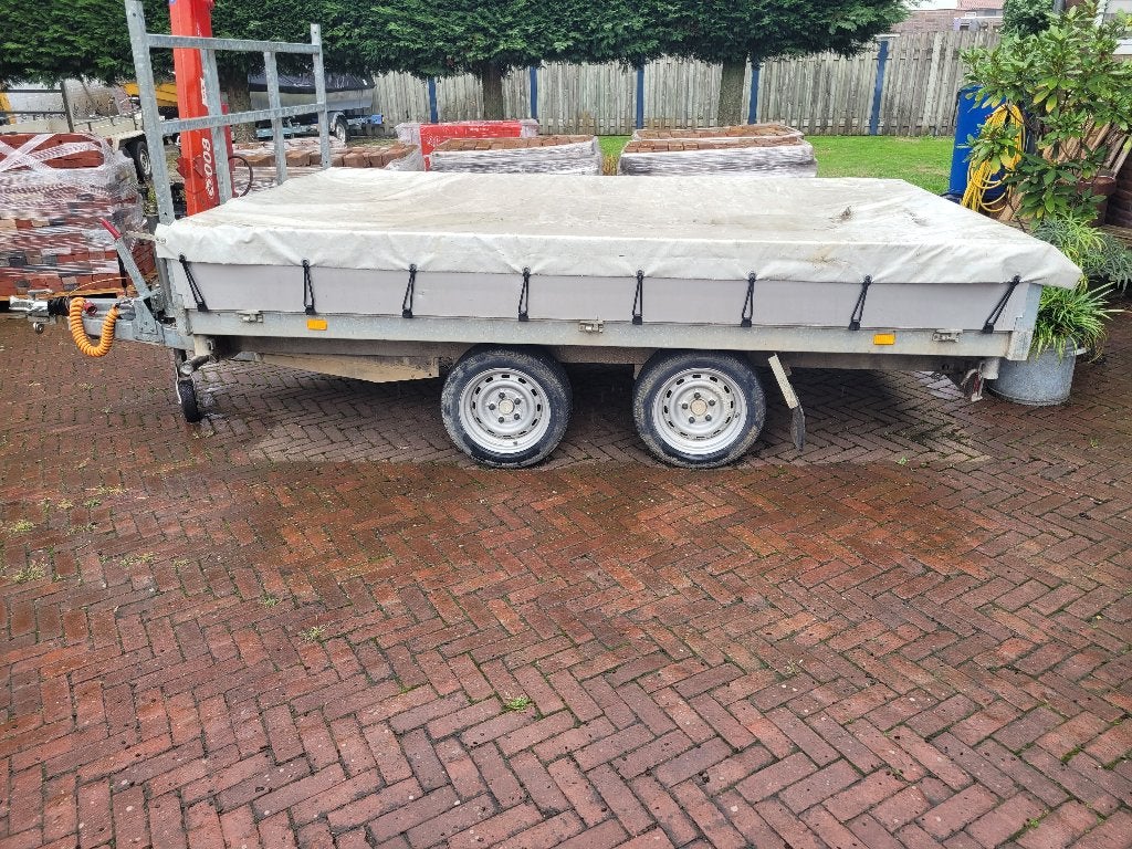 aanhangwagen  3 zijdige kipper, Auto diversen, Ophalen, Gebruikt