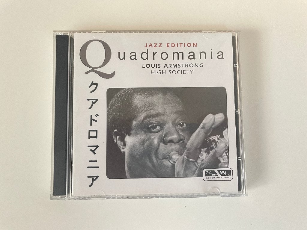 D073 CD Jazz Edition Quadromania Louis Armstrong High Societ, Ophalen of Verzenden, Gebruikt, Jazz