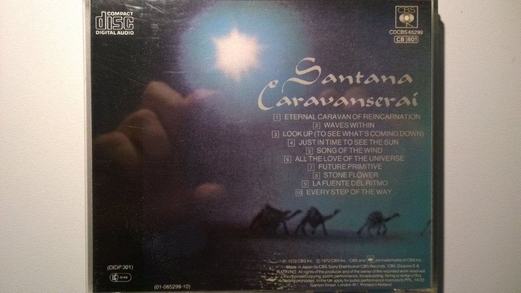 Santana - Caravanserai, Ophalen of Verzenden, Zo goed als nieuw, Poprock