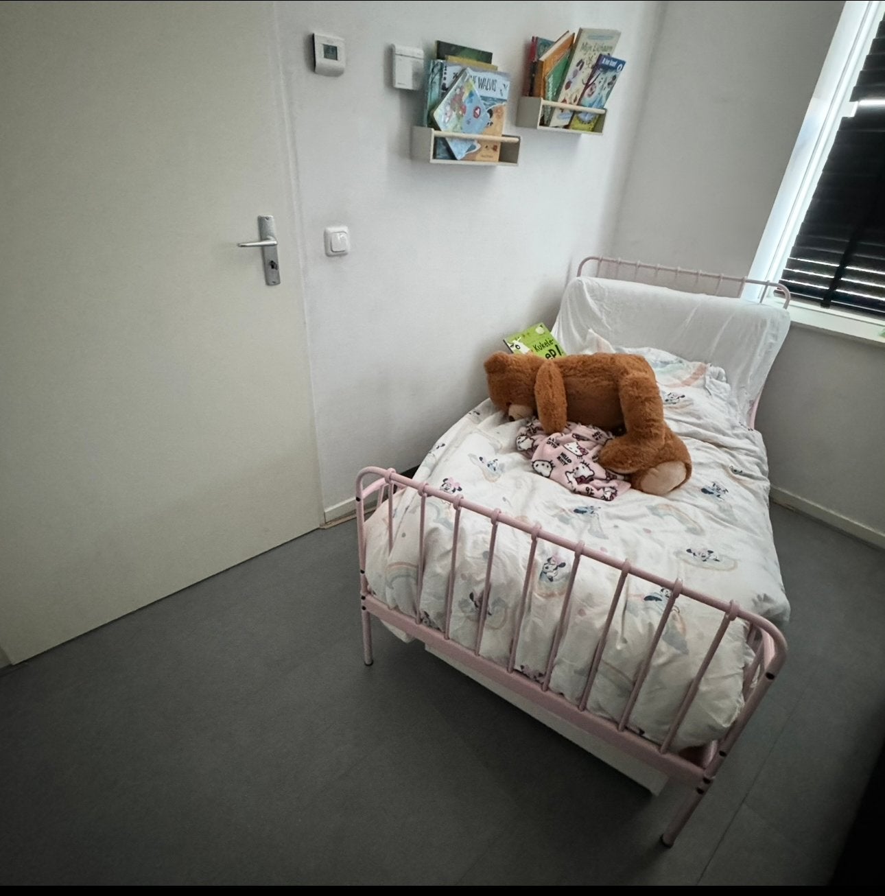 Moet vandaag WEG! IKEA meegroeibed met lattenbodem, Kinderen en Baby's, Kinderkamer | Bedden, Ophalen, 85 tot 100 cm, Gebruikt