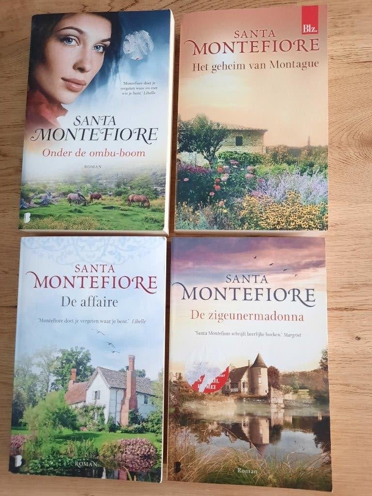 4x roman  Santa Montefiore, Ophalen, Gelezen, Santa Montefiore