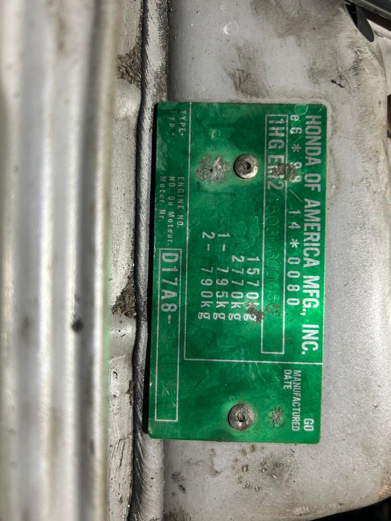 Diversen onderdelen em2 honda civic, Ophalen of Verzenden