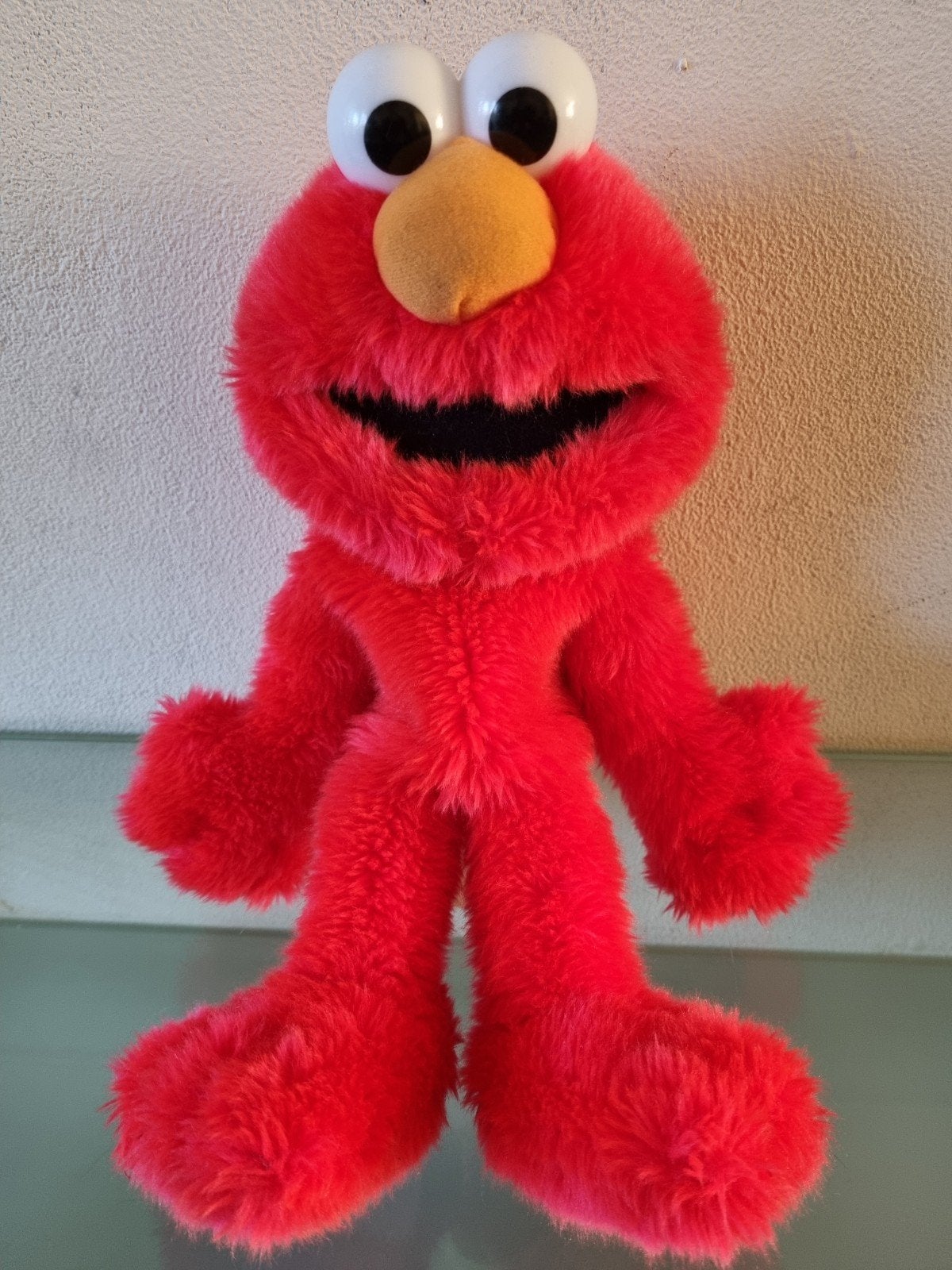 Orig,Sesamstraat,ELMO,HAND(POPKAST)POP,38cm,Label2017,Inwst!, Overige merken, Overige karakters, Overige typen, Ophalen of Verzenden
