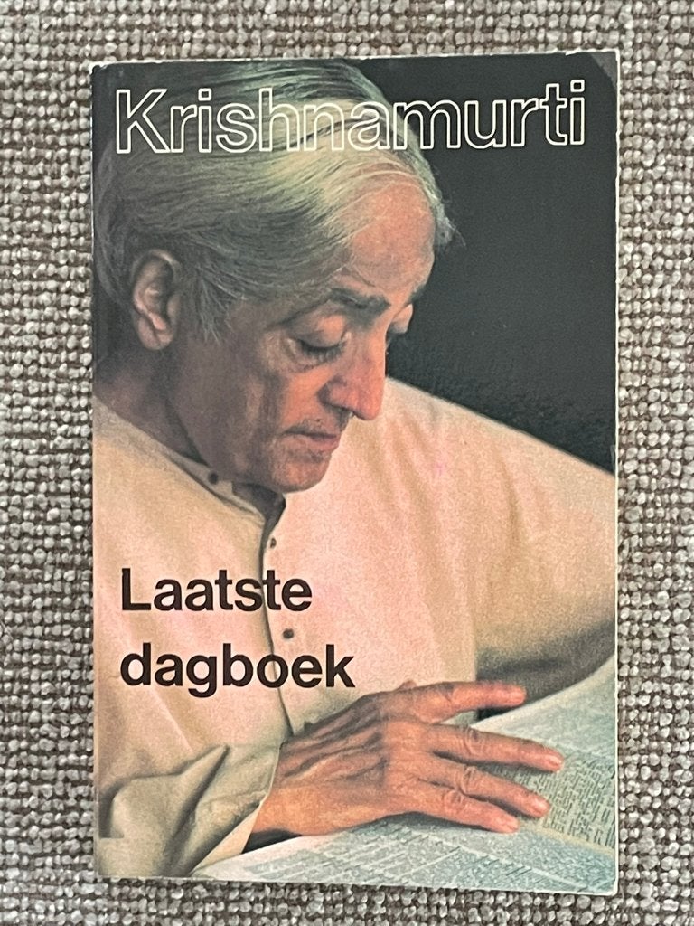 Krishnamurti - Laatste dagboek (2e druk 1992), Boeken, Gelezen, Achtergrond en Informatie, Spiritualiteit algemeen, Ophalen of Verzenden
