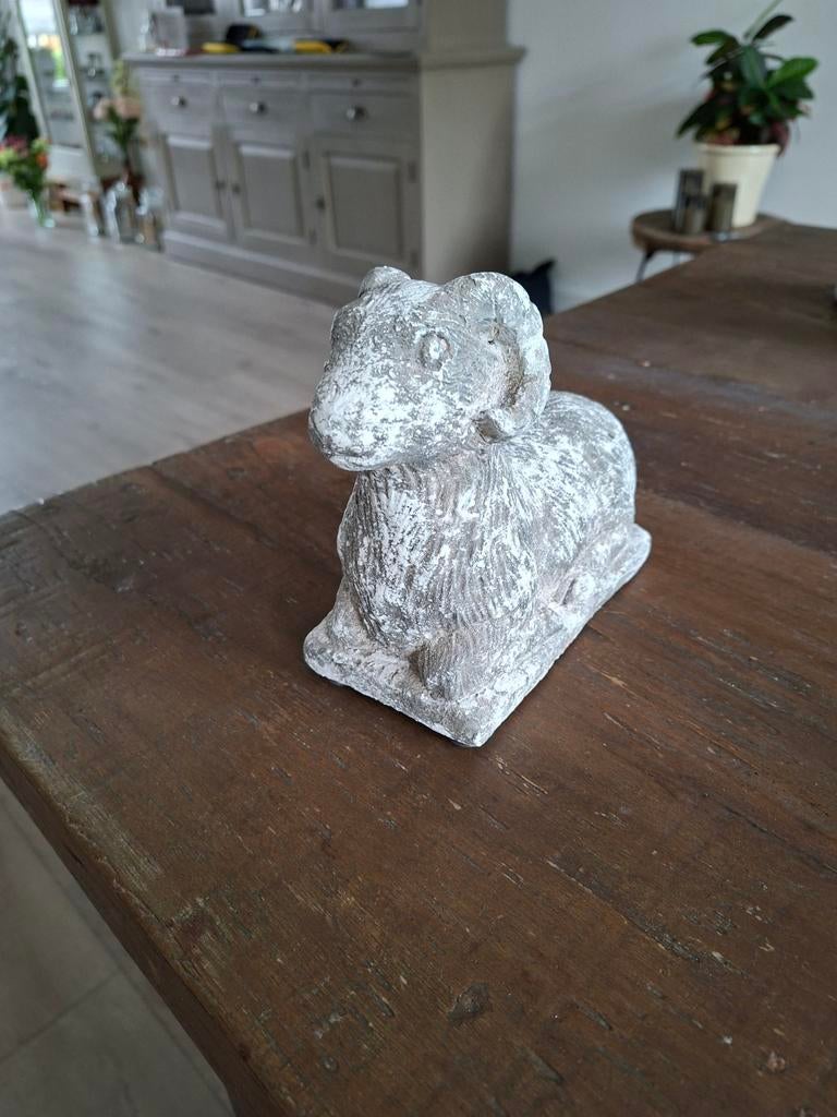 Decoratief schaap van steen, Ophalen of Verzenden