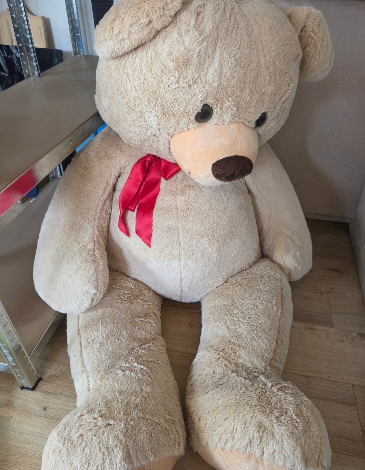 Teddybeer / knuffelbeer - 180 cm, Ophalen, Nieuw, Stoffen beer, Overige merken