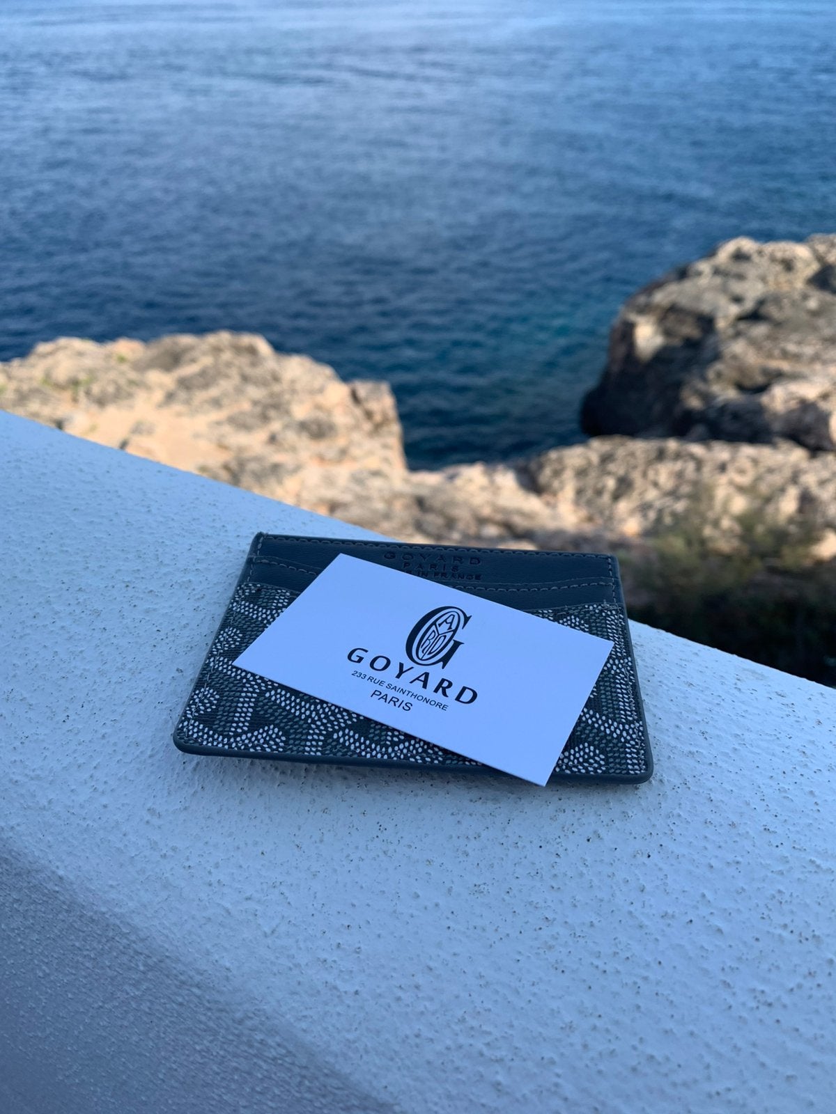 Goyard cardholder, Sieraden, Tassen en Uiterlijk, Portemonnees, Overige merken, Verzenden, Nieuw, Grijs