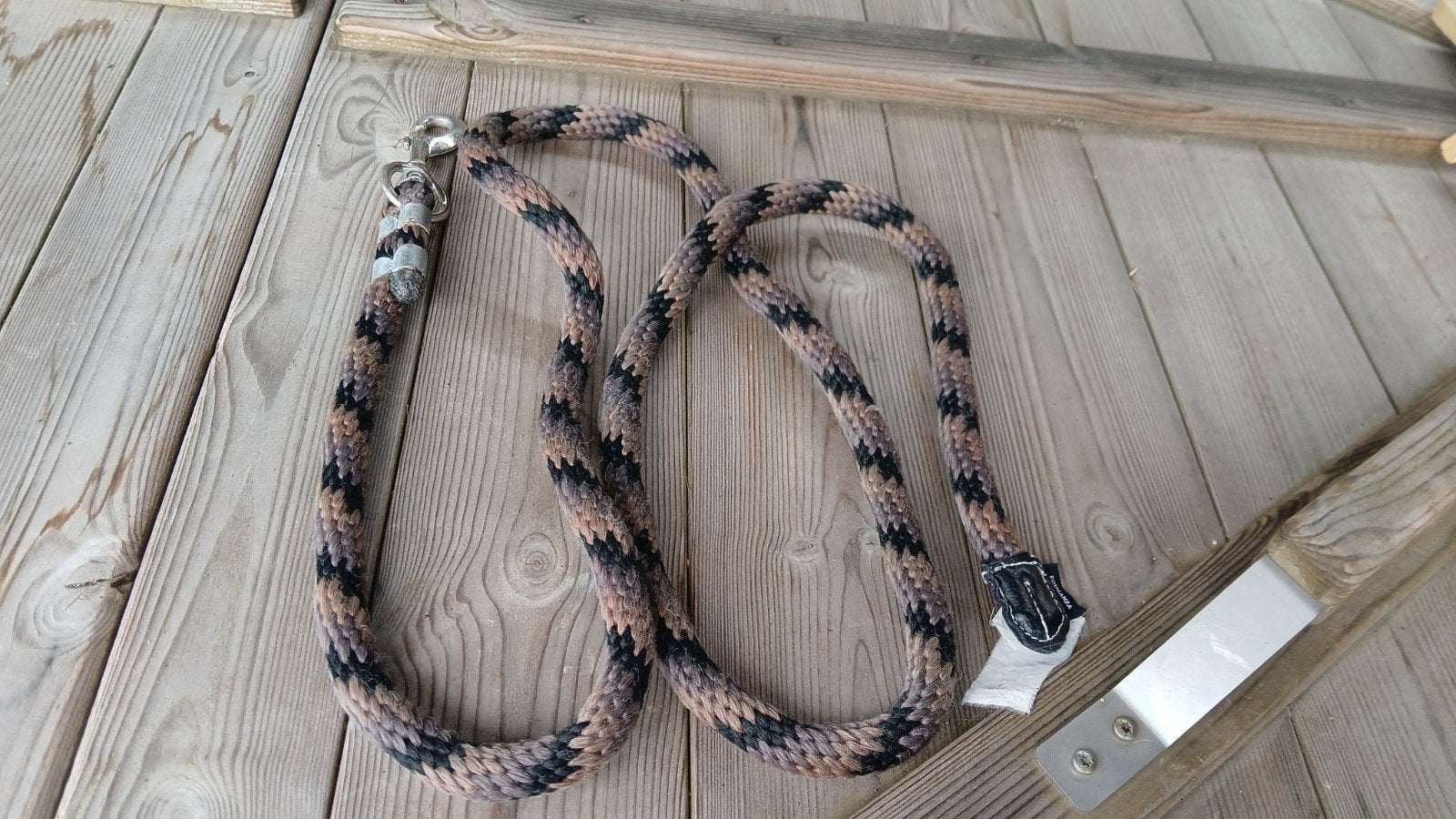 Bruin/Zwart halster touw!, Ophalen of Verzenden