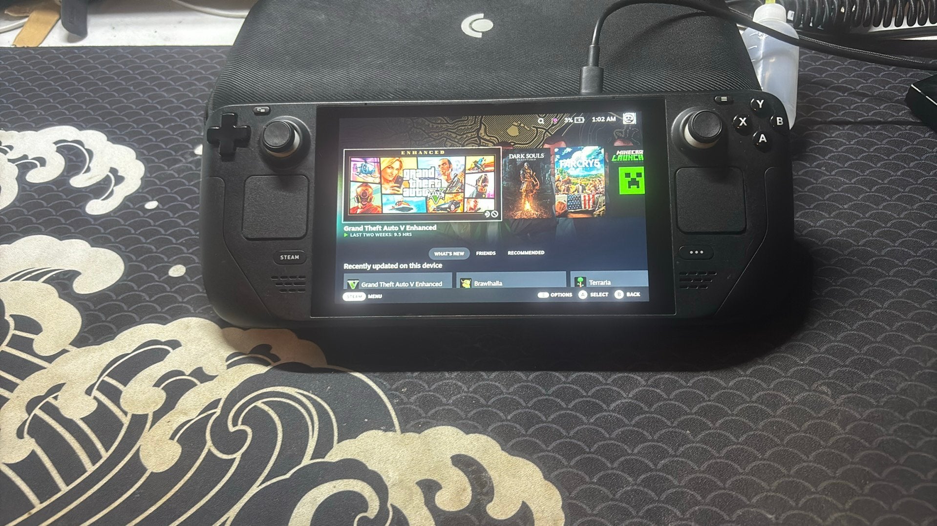 Steam Deck LCD 1TB + 256GB, Spelcomputers en Games, Spelcomputers | Overige, Ophalen of Verzenden, Gebruikt