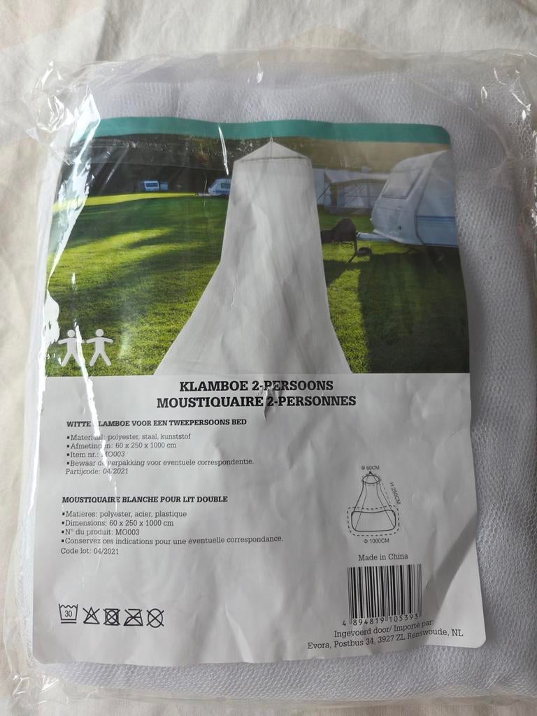 Klamboe 2 pers, Ophalen