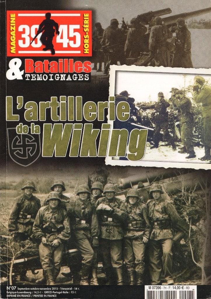 L'artillerie de la Wiking, magazine 39-45 HS 7, Boeken, Ophalen of Verzenden, Voor 1940, Zo goed als nieuw, Landmacht