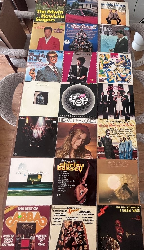 LP verzameling: 21 stuks, Beschermende buitenhoes, Ophalen of Verzenden, Zo goed als nieuw, LP