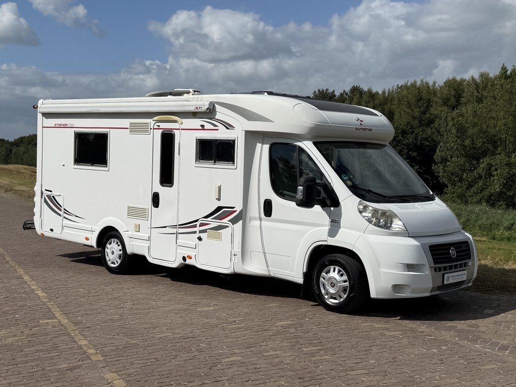 Autostar Athenor 598 Queenbed,Luchtvering,Alde,Cruise contro, Caravans en Kamperen, Overige merken, Fiat, Bedrijf, Luifel