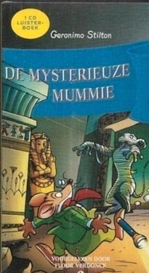 Geronimo Stilton De mysterieuze mummie (in plastic), Boeken, Ophalen of Verzenden, Cd, Kind