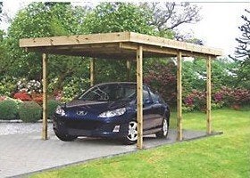 Carport overkapping voor camper, Ophalen of Verzenden, Nieuw