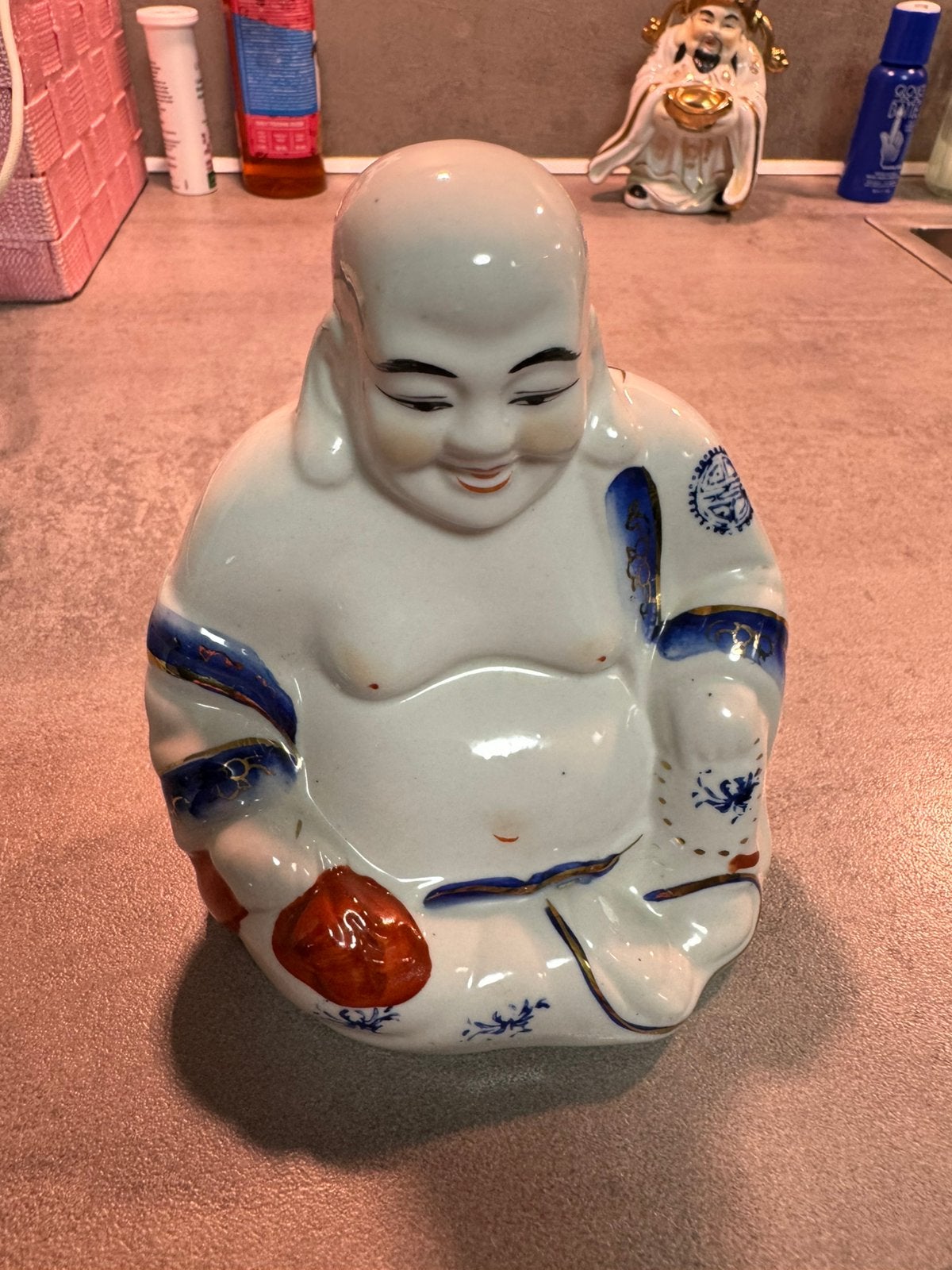 Chinese Buddha, Huis en Inrichting, Woonaccessoires | Boeddhabeelden, Ophalen of Verzenden, Zo goed als nieuw