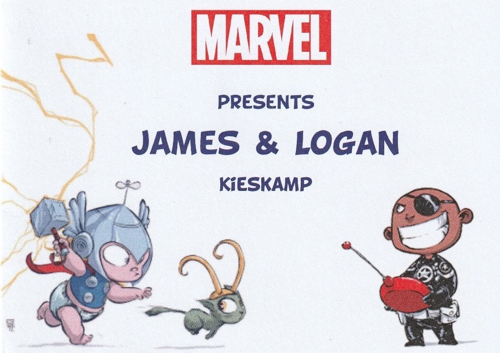 Greetz  James & Logan, Ophalen of Verzenden, 2000 tot heden, Geboortekaartje