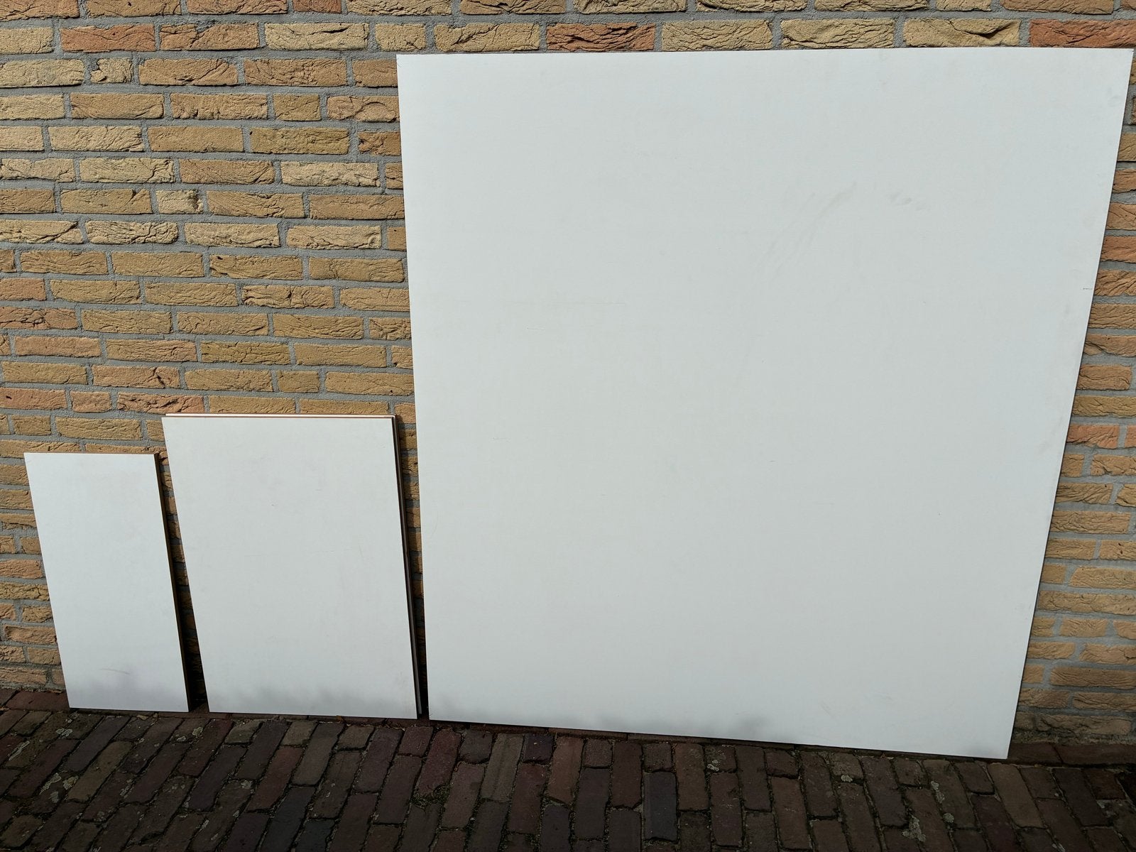 Watervast multiplex, wit gegrond, Ophalen of Verzenden, Nieuw, Multiplex, Minder dan 20 mm