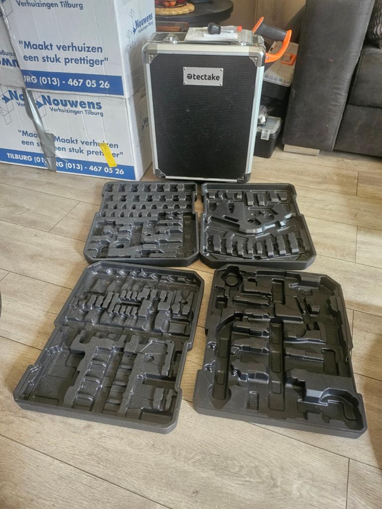 4 Losse Inlays / Trays voor TecTake Gereedschapstrolley, Ophalen of Verzenden