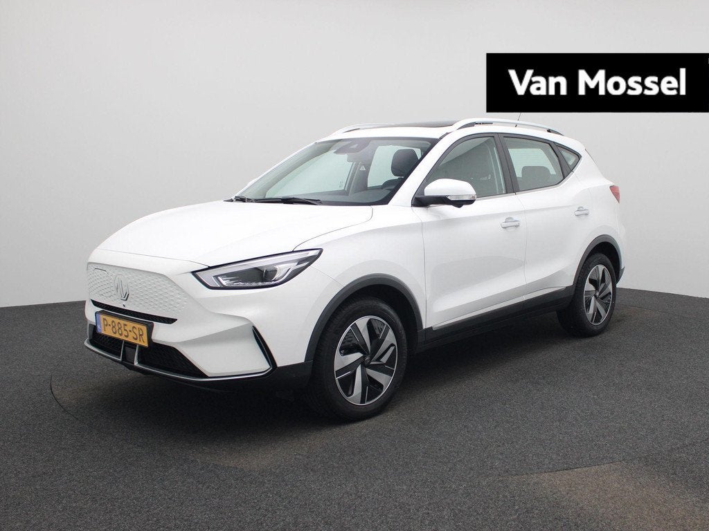 MG ZS EV Standard Range Luxury 50 kWh | Navi | Leder | Panor, Auto's, MG, 12 maanden, Gebruikt, ZS, Wit