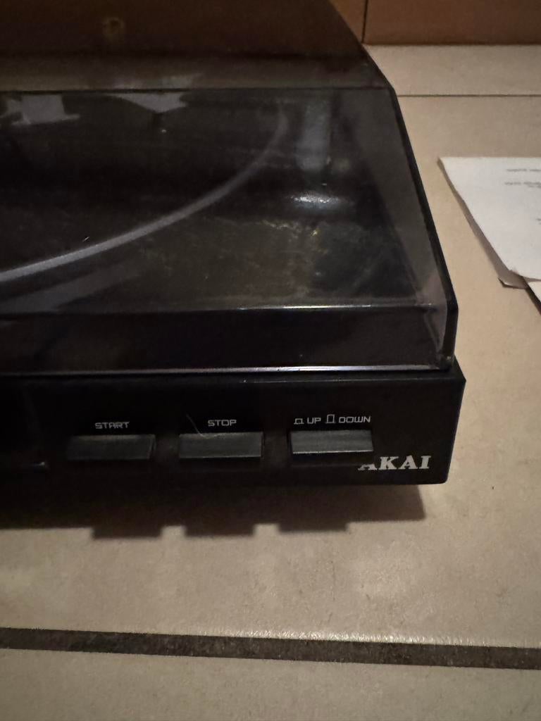 Akai Platenspeler om platen te digitaliseren, Ophalen, Zo goed als nieuw, Platenspeler, Akai