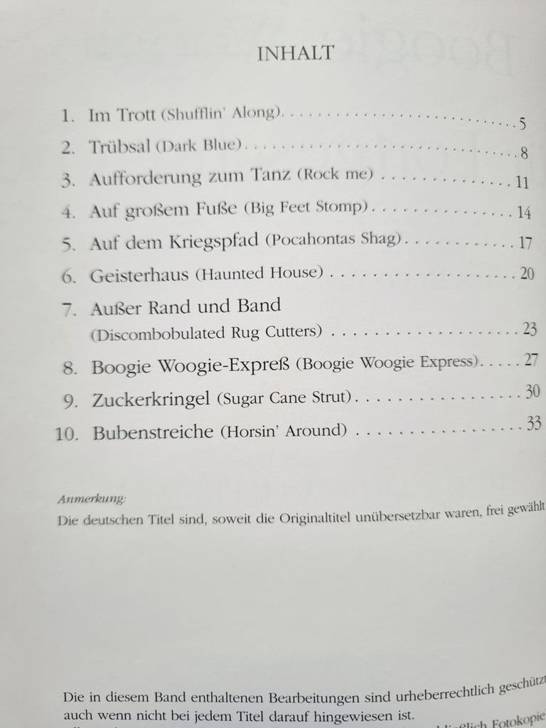 Bernard Whitefield - Boogie Woogie bladmuziek Piano., Gebruikt, Verzenden, Artiest of Componist, Jazz