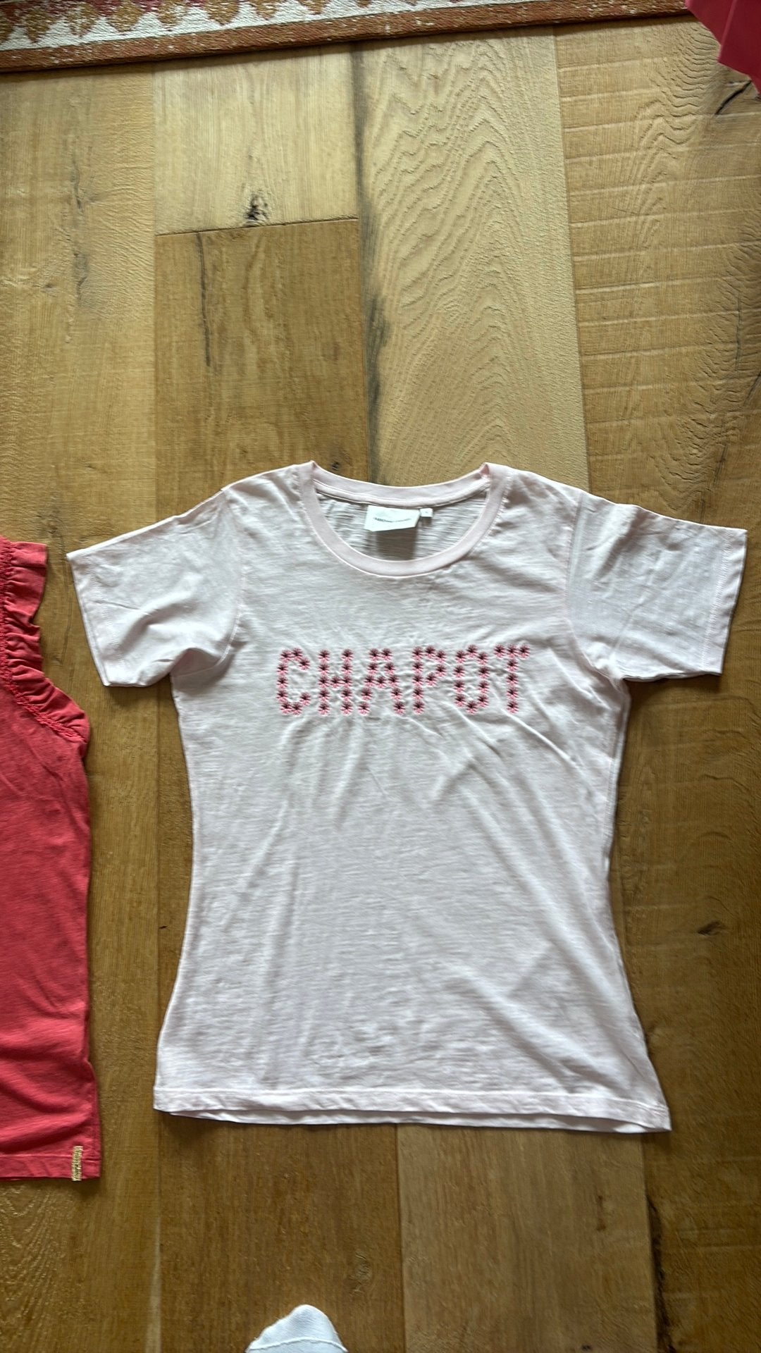 Fabienne Chapot shirt maat S nieuw zacht roze, Verzenden, Nieuw, Korte mouw, Roze