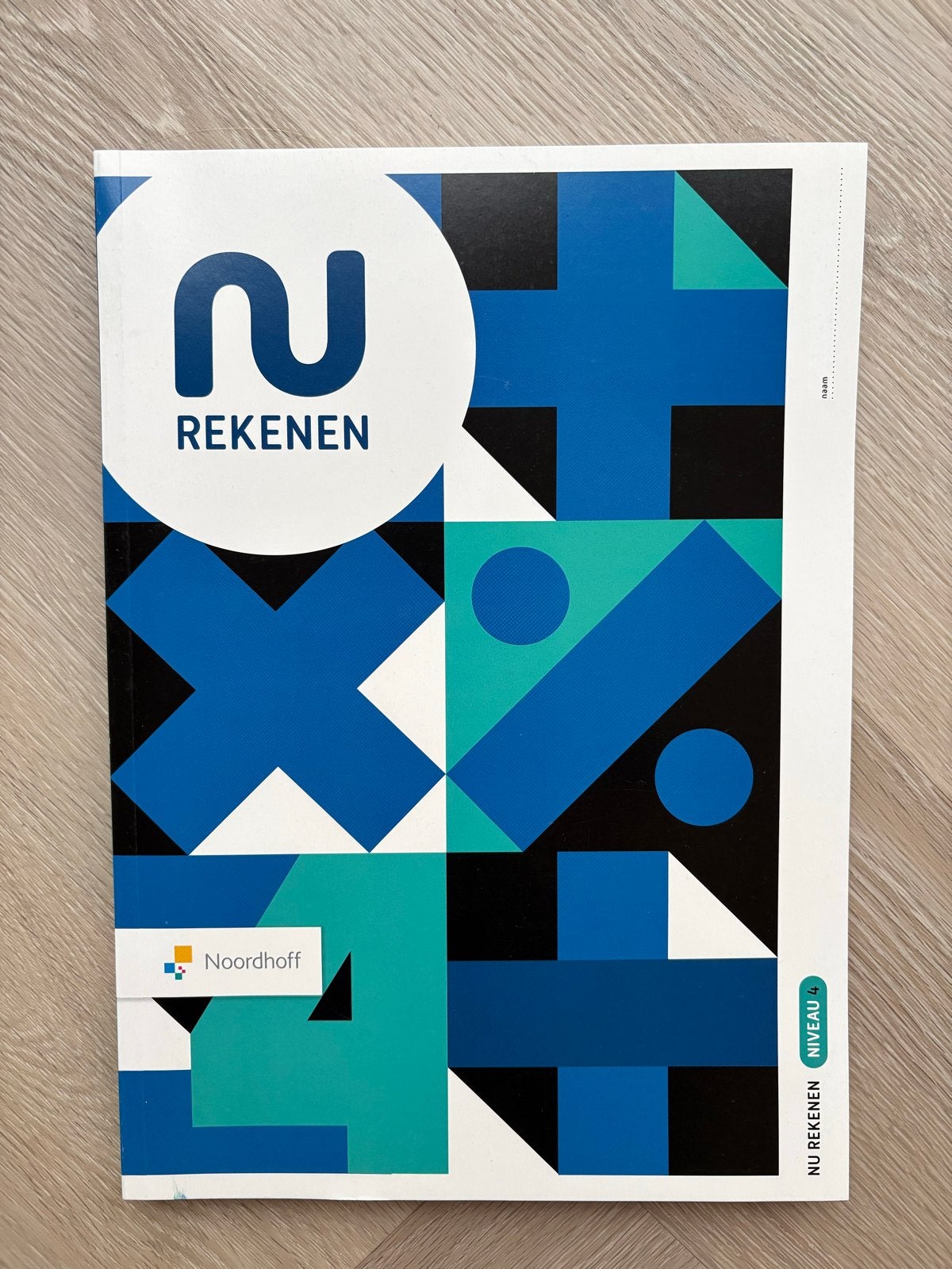 Nu Rekenen Niveau 4 - Nieuw schoolboek Noordhoff, Ophalen of Verzenden, Nieuw, Overige niveaus, Overige vakken