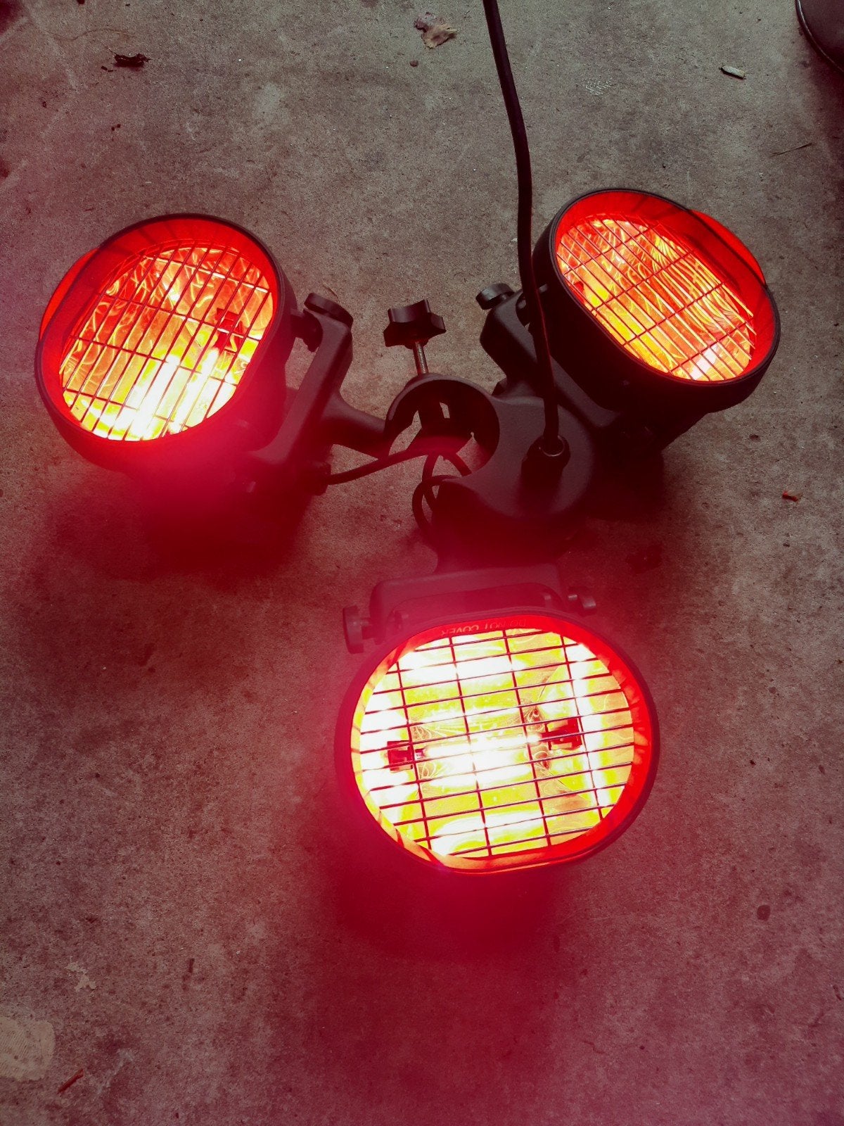 heater terrasverwarmer, Elektrisch, Draaibaar, Parasol, Ophalen of Verzenden