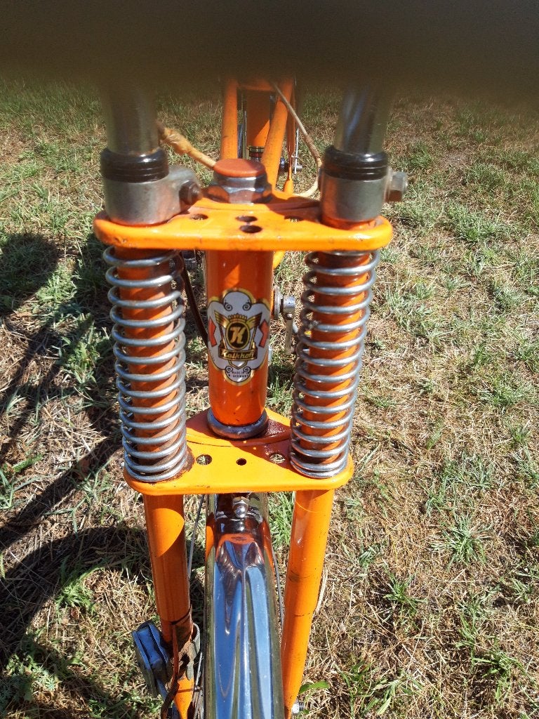 Kalkhoff chopper fiets oldtimer, Kalkhoff, Jaren '60 of nieuwer, Velgrem, Ophalen of Verzenden