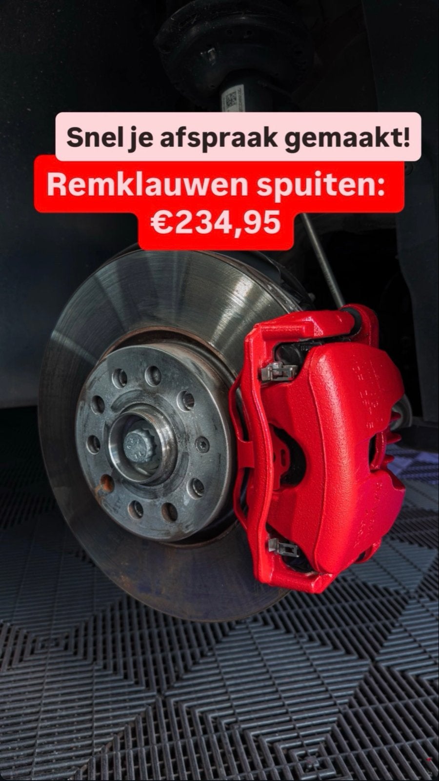 Remklauwen spuiten in kleur -snel, professioneel, betaalbaar, Ophalen