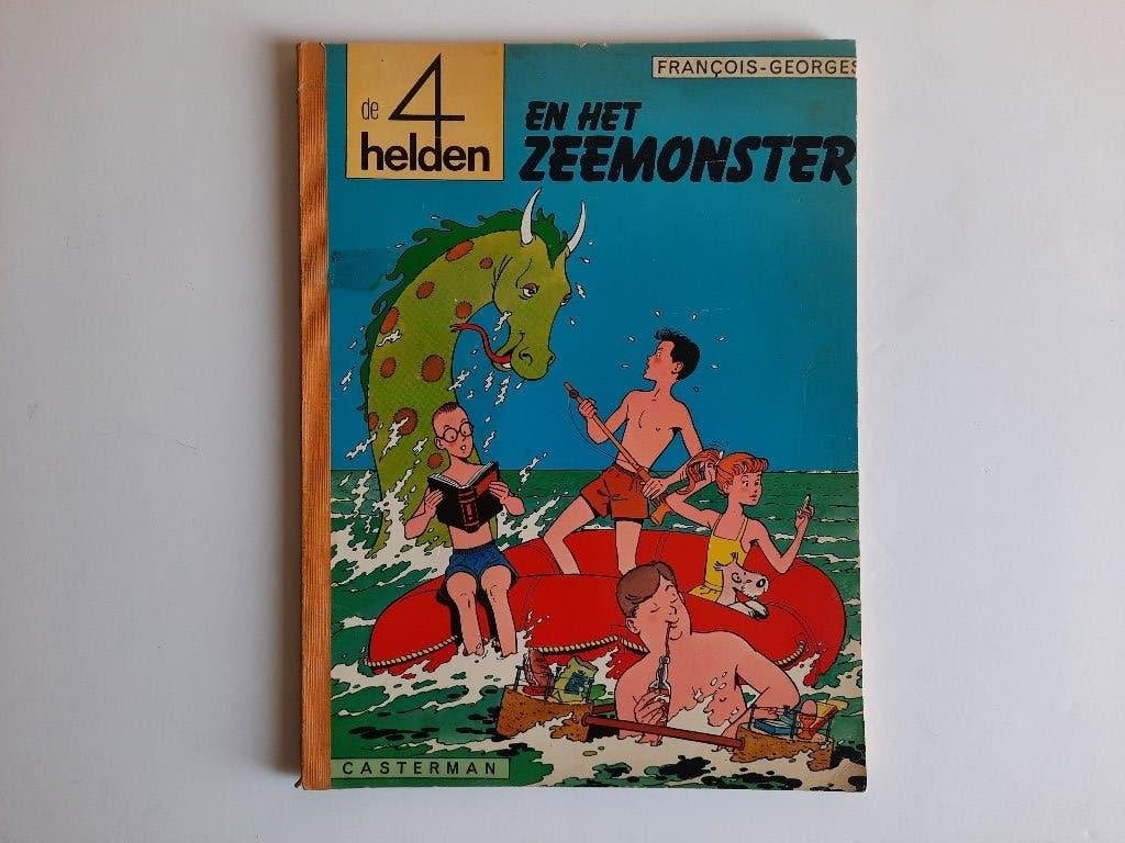 De 4 helden, keuze uit 10 titels, Meerdere stripboeken, Ophalen of Verzenden, Gelezen