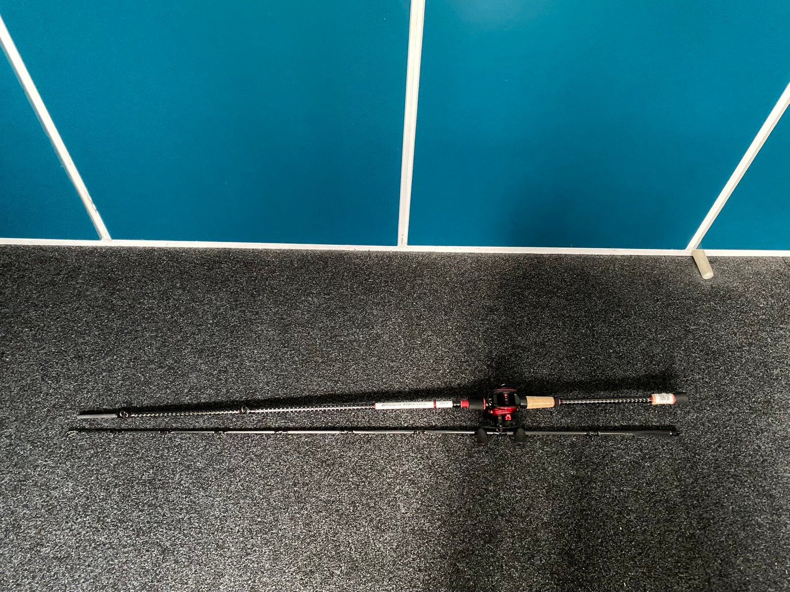 Heavy Baitcaster Combo 2,7m 0-120gram incl Draad, Nieuw, S, H, Complete set