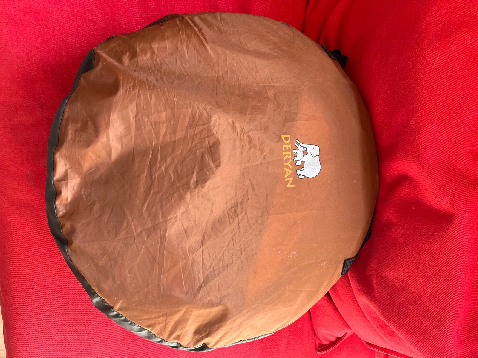 Deryan Baby Luxe Reisbedje/Tentje - Bruin, Ophalen of Verzenden, Zo goed als nieuw, Tot en met 2
