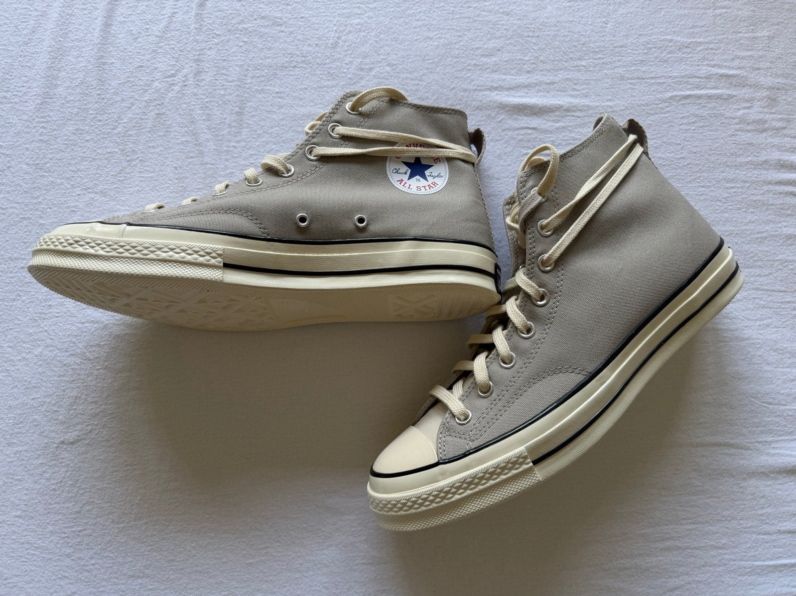 Converse x Fear of God Essentials grijs maat 45 ongedragen, Overige kleuren, Nieuw, Ophalen of Verzenden, Sneakers of Gympen