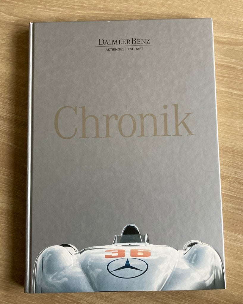 llustrierte Chronik der Daimler Benz AG 1883 -1998, Verzenden, Zo goed als nieuw, Mercedes