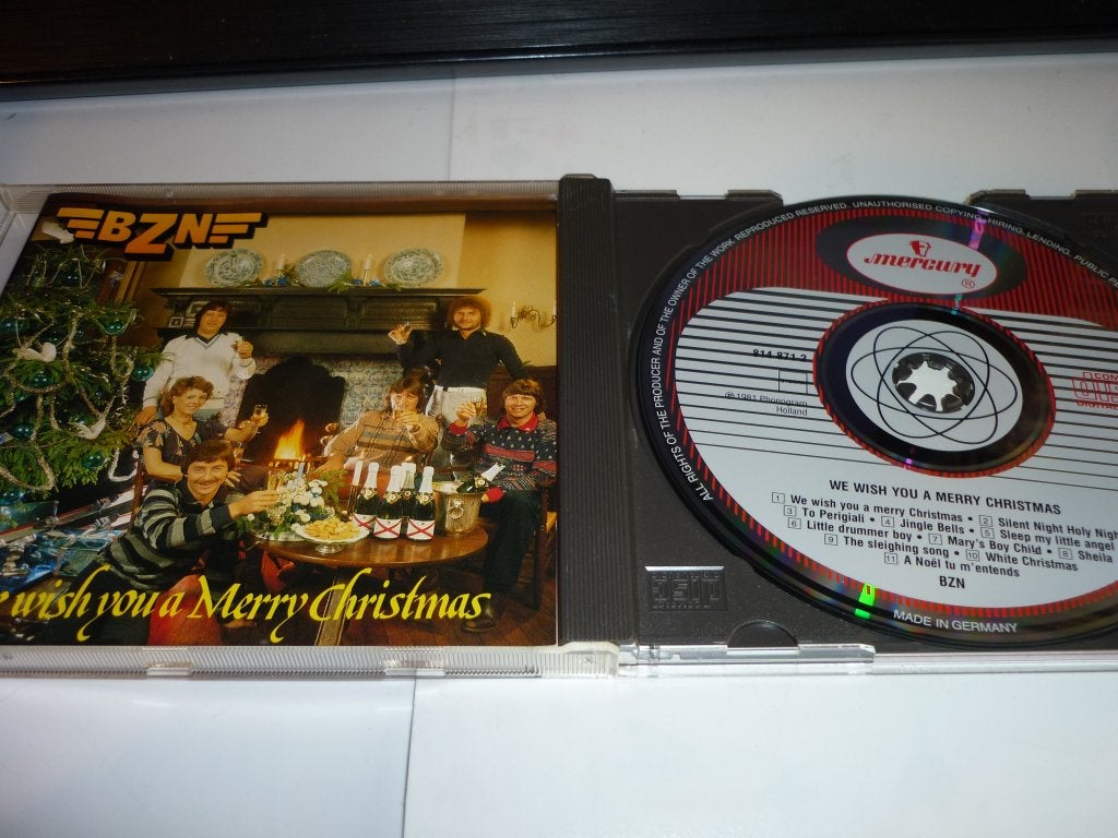 BZN - We Wish You A Merry Christmas CD, Cd's en Dvd's, Inclusief boekje, Pop, Ophalen of Verzenden, Zo goed als nieuw