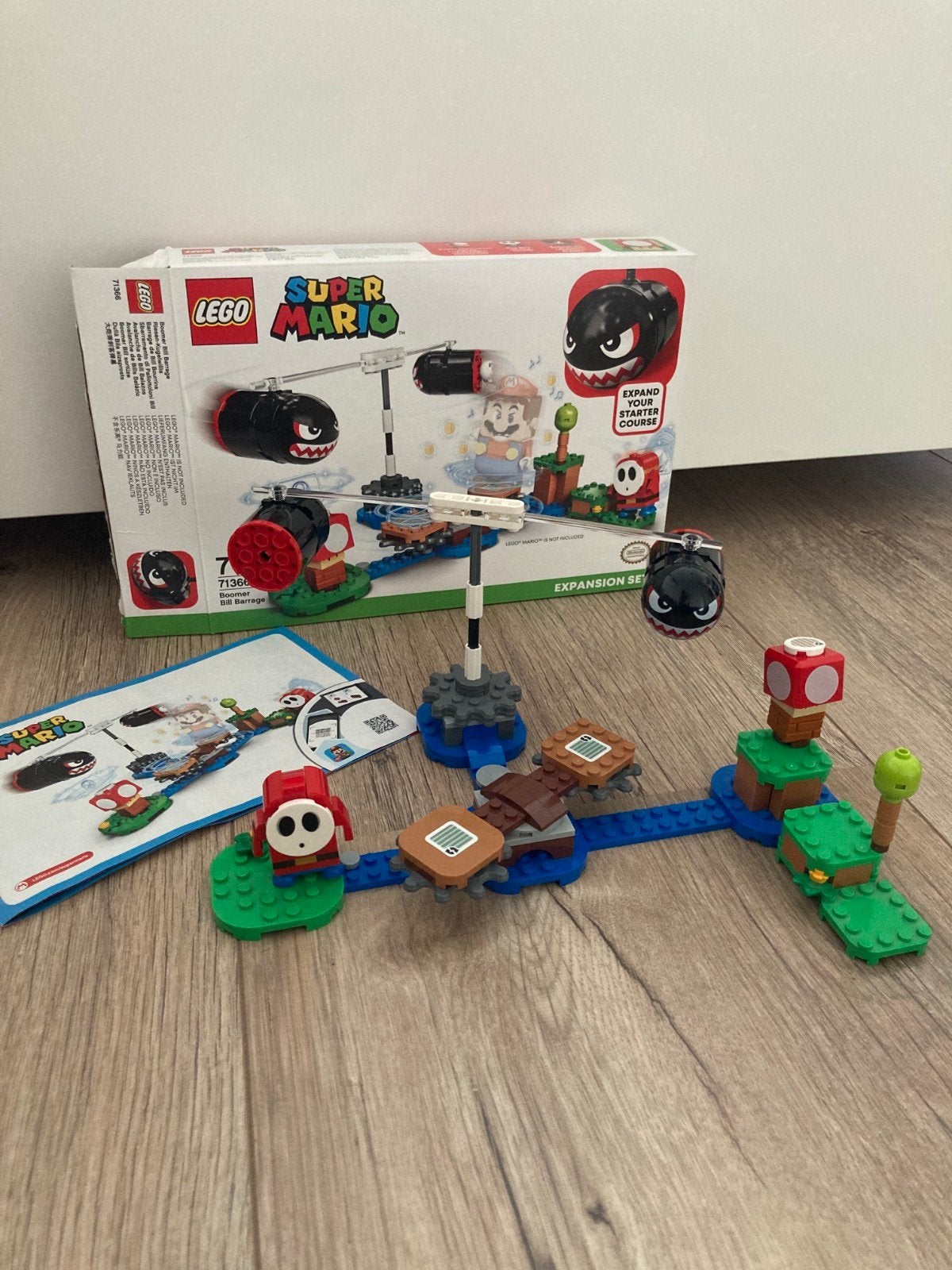 LEGO Super Mario 71366 Bullet Bill Spervuur Uitbreidingsset, Ophalen, Compleet, Gebruikt, Lego